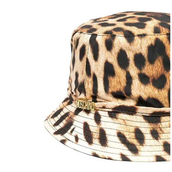 Moschino | Leopard-Print Bucket Hat - Picture 11 of 11